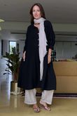 Made in Italy Paulo Pillow Cotton Sailor Dress Black /10 =